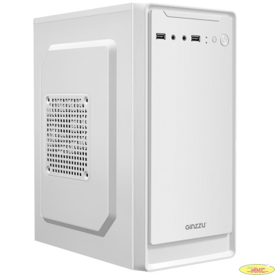 Ginzzu B185 White  2*USB 2.0,AU