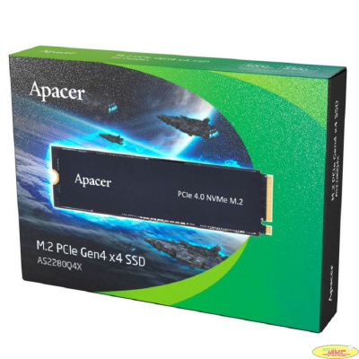 Твердотельный накопитель SSD Apacer M.2 2280 512GB AS2280Q4X Client SSD AP512GAS2280Q4X-1