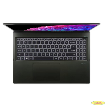 Ноутбук/ ACER Swift Edge SFE16-44-R2RD 16"(3200x2000 OLED (матовый))/AMD Ryzen 7 8840U(3.3Ghz)/16384Mb/1024PCISSDGb/noDVD/Int:UMA/Cam/BT/WiFi/50WHr/war 1y/1.5kg/Black/Win11Home